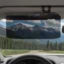 Sun Visor Extender  Sun Blocker for Car  Anti-Glare Non-Polarized Car Visor Extender  Glare Guard Car Visor Extension for Night Driving, Universal Angle Adjustable UV 400 Protector