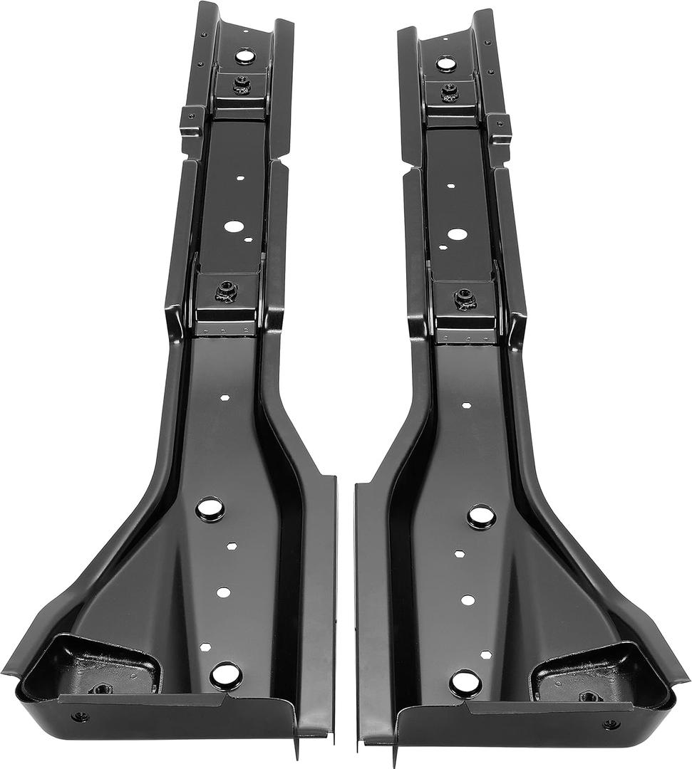 ECOTRIC Torque Boxes Floor Supports Full Body Mounts Compatible with 1997-2006 Jeep Wrangler TJ & LJ Metal Rust Repair Kit