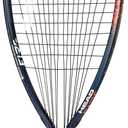 HEAD MX Fire 190 Beginners Racquetball Racket - Pre-Strung Head Light Balance Racquet (Navy/Orange)
