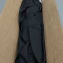 Room Divider 6FT Folding Privacy Screens with Lockable Wheels, 4 Panel Room Partition for Room Separator, 88" W Freestanding Portable Fabric Wall Dividers for Home Dorm Studio Office, Black