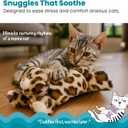 Catstages Calming Kitty Pal Cat Toy - Plush with Purring, Heartbeat, Warmth & Vibration for Anxiety Relief in Kittens and Cats