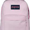 JanSport SuperBreak One Backpack - Durable, Lightweight Bag with 1 Main Compartment, Front Utility Pocket with Built-in Organizer, Premium Backpack, Pink Ice