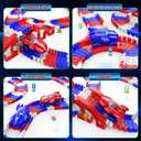 Spider Toys for Boys 4-6, Create A Spider World Road Race Tracks with 2 Cool Spider Cars Toys for Kids Boys, Flexible Train Tracks Set for Age 3 4 5 6 7 8 Year & Up Old Boy Girls Birthday Gifts