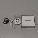 Smart Ring Health Tracker, Sleep/Exercise Monitoring, iOS/Android Compatible, IP68 Water Resistance, No Subscription Required, 5-Day Battery Life, Suitable for Both Women and Men (Black, 10)