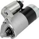 SCITOO Starter Motor 17217 1991-1993 for Eagle 2000 Summit 2.0 2.4L 1991 for Mitsubishi Eclipse Galant 2.0L 1990-2000 for Hyundai Lantra M001T73383 SMT0041 41048108 12V 1.2KW CW 8 Tooth Count