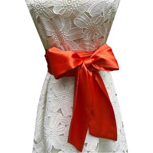 Women Satin Sash Belts For Bridal Bridesmaid Dresses Girls Waist Belts For Special Occasion 6Pcs