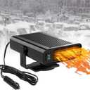 Car Heater, Portable Car Heater 12V and Defroster, 2in1 Fast Heating and Cooling, Car Heaters That Plugs into Cigarette Lighter, Fast Heating Defroster Defogger Demister for Cars