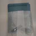 SENDEFN Small Womens Wallet Leather Bifold Card Holder RFID Blocking with Zipper Coin Pocket (2-Natural-Blue)