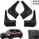 Custom Fit for Mud Flaps Genesis GV70 2021-2023 2024 2025(Not Fit Electrified GV70) Mud Splash Guard Front and Rear 4-PC Set