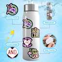 50 Pcs Jesus Christian Bible Stickers for Kids, Neon Christ Faith Vinyl Waterproof Water Bottle Laptop Decals, Teens Adults Religious Christianity Christmas Easter Thanksgiving (Bible-pvc-163kshr)