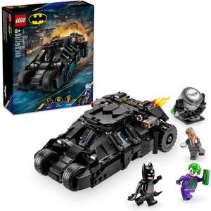 LEGO DC Batman Tumbler vs. Two-Face & The Joker Toy Building Set - Superhero Batmobile Toy from The Dark Knight for Kids, Boys and Girls, Ages 8+ - Gift Idea for Birthday and Batman Fans - 76303