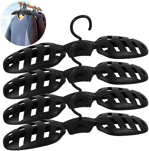 2 Pcs Foldable Wetsuit Hangers - Fast Dry Vented Hangers for Men Women Suit Diving Accessories