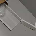 5ft Steel Easy Slip-On Baseboard Heater Cover with End Caps for Bathroom & Hydronic System for Replacing Old Cover, White