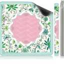 XINTONG American Mahjong Mat, 3232 Inches,3mm Thickness | Mahjong Mat for Table with Rules, Anti-Slip,Waterproof, Noise Reduction, Wrinkle-Free Mah jongg Mat.(Pastel Floral Wave), 32 inches x 32inches x 0.12 inches