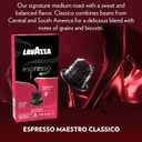 Lavazza Espresso Maestro Classico Aluminum Capsules Compatible with Nespresso* Original Machines, Medium Espresso Roast, 100% Arabica (60 Capsules) (EXP 12/30/27)