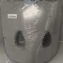 LOUTYTUO Seat Cushion Pillow,100% Memory Foam and Washable Cover,for Office Chair,Car Seat and Wheelchair,Tailbone & Sciatica & Back Pain Relief (Gray)