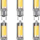 Feit Electric T4 Specialty LED Light Bulb, 35-Watt Equivalent, Dimmable, 3000K Warm White, 350 Lumens, G8 Bi-Pin Base, Under Cabinet Light Bulb with 10,000-Hour Lifetime, BP35G8/830/LED/6, 6-Pack