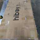 Hiboy Q2 Adult Electric Scooter with Seat & Phone Holder – 500W Motor, 22mi Range, 14" Wheels, Dual Suspension, Neon Lights, Foldable for Commute, Forest Green