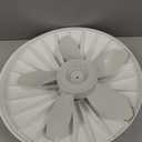 Lasko Oscillating Pedestal Fan - Lasko Fan with Adjustable Height and 3 Cooling Speeds, Portable, 18", White, 1820