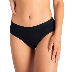 Comfort Modal Brief Period Underwear - Super Absorbency - Replaces 6 Pads or 8 Tampons (Large, Volcanic Black)