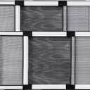 BAFLOTEX Adjustable Window Screens Expandable 2 Ways Expandable Window Screen 10" Height*14" Width-24" Width with White Frame for House Windows 2 Pack of Small Screens