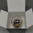 Valentines Day Rose Gifts for Her Women Birthday Gift Galaxy Glass Rose Forever Eternal Crystal Flowers Roses in Glass Dome with Butterfly Valentine Gifts for Women Daughter Mom Wife Girlfriend Purple