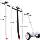 ToLanbbt Scooter Handle Adjustable Handlebar for Segway Ninebot Mini PRO with Phone Mount, Release Knee Pressure Hand Lever Control (Black)