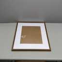 Natural Oak & Walnut 16x20 Picture Frame - Tempered Glass, Matted to 11x14 (16x20 - 1P)