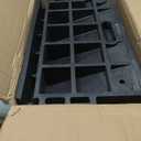 4.3" Rise Rubber Threshold Ramp for Doorway/Cars/Wheelchairs, 2 Packs
Non-slip Surface,Grid Structure Bottom,One-piece Design, for Curb/Shed/Step/Stair/Scooter/Door, 2200Pounds Load Capacity