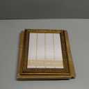 VIOLABBEY 8x10 Picture Frame Gold, Vintage Photo Frames Ornate without Mat for Tabletop or Wall Hanging