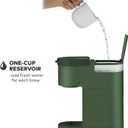 Keurig K-Mini Single Serve K-Cup Pod Coffee Maker, 6 to 12oz Brew size, with Cord Storage, Perfect for Small Spaces, Evergreen