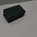 MAQIHAN Heavy Duty Scouring Pad - 10PCS Scouring Pads for Heavy Duty Cleaning Scrubbing Pads for Kitchen Bathroom Household Cleaning Dish Scrubber Scrub Sponges for Oven Barbecue Grill Bathtub (Dark Green)
