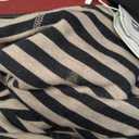 UEU Women Oversized Striped Crewneck Sweatshirt Long Sleeve Color Block Pullover Tops Casual Loose Workout Clothes L