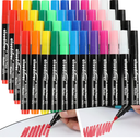 Cloudriver Metallic Marker Pens, 48 Colors Metallic Paint Markers