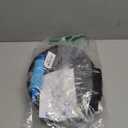 Inflatable Dog Cone for Dogs After Surgery,Soft Adjustable Elizabethan Collar for Small Dogs,2-in-1 Dog Cone with Detachable Shield,Anti-Anxiety Comfortable Pet E-Collar Prevents Licking Wounds(S) (Black)