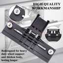 Funmit W10350376 Dishwasher Top Rack Adjuster Part Repair Kit (10pcs) with Upgraded W10195840 & W10195839 & W10250160 & W10508950 Upper Parts Replacement for Whirlpool Kenmore Dishwasher