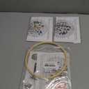 Santune 3 Sets Embroidery Kit,Cross Stitch Kits for Beginners,Needlepoint Kits for Adults with Easy Floral Pattern Hand Crafts,Hoop,Needle,Mothers Day Gifts