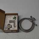 Purrfectzone Bidet Sprayer for Toilet, Handheld Sprayer Kit, Cloth Diaper Sprayer Set - Easy to Install - Stainless Steel