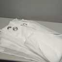 NICETOWN White Sheer Curtains 84 inches Long - Home Decoration Grommet Airy & Lightweight Elegant Window Treatments with Light Filtering for Bedroom/Living Room (2 Panels, W54 x L84)