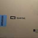 Quartet Cork Board Bulletin Board, 23" x 35" Framed Corkboard, Oak Frame, Decorative Hanging Pin Board, Perfect for Office & Home Decor, Home School Message Board or Vision Board (35-380352)