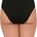 S3 Swim Womens Smoothing Ultra Banded High Waist Bottom ,small
