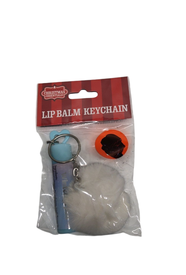 3 x Lip Balm Keychain 3PK