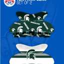 Littlearth Ncaa Team Hair Claw Set (One Size, Michigan State Spartans)
