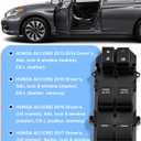 Front Left Side Power Master Window Switch 35750T2AA11 Fit for Honda Accord Sedan EX-L 2013-2017, Front Left Power Window Control Switch Compatible with 13-17 Accord Sedan EX-L Replace # 641-53986