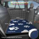 Non-Slip Pet Bed Mat for Back Seat Extender, Backseat Pet Bed Mat, Hair Resistant Dog Blanket for Hard Bottom Dog Car Seat Cover, Anti Slip Pet Linner Backseat Cover 54in X 24in