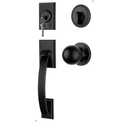 Goldenwarm Front Door Handle and Deadbolt Set, Oil Rubbed Bronze Front Door Lock Set, Front Door Lock Set with Reversible Knob Handle