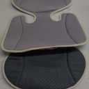 Momcozy Stroller Cooling Pad | Universal Soft Cooler Pad, Breathable & Adjustable Seat Liner | Detachable 2-Piece Cooling Cushion | Fits Strollers, High Chair, Bassinet, Swing (Grey)