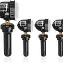 TPMS Sensor GM Chevrolet 4 Pack, 315MHZ, Tire Pressure Monitoring Sensor Compatible with Buick Chevy Cadillac GMC OE#13598771, 13598772, 13586335, 13581558, 13598255, 22854866, 12768826, 20922900, 13589597