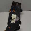 Rhinowalk Bicycle Top Tube Bag Bike Front Frame Bag Waterproof Extra Long Cycling Accessories Upper Pipe Nylon Pouch Pack for Mountain Road Bike (2.1L Strap fixing, All black)