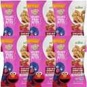 Earth's Best Organic Kids Snacks, Sesame Street Toddler Snacks, Organic PB&J Bites for Toddlers 2 Years and Older, Peanut Butter and Strawberry Flavored with Other Natural Flavors, 3.17 oz (Pack of 6)